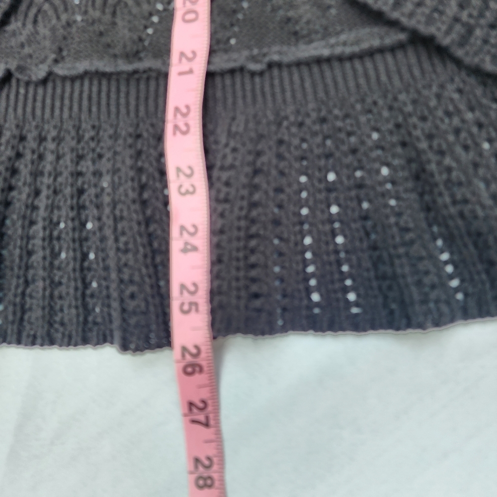 PXL RUFFLE black sweater - Picture 8 of 12